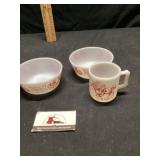Davy, Crockett cup and bowls