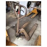 Pallet jack l needs work bring help to