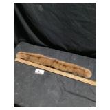 First stole brown vintage scars