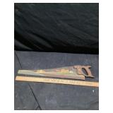 Hand painted saw