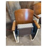 Vintage Stadium or movie theater chairs
