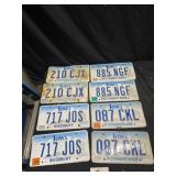 License plate plates