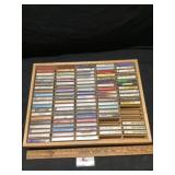 Cassette tapes with display box