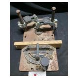 Delta sliding shaper jig