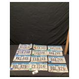 Iowa license plates