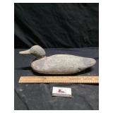 Wooden duck decoy