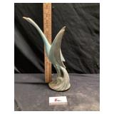 Mid-century, modern ceramic swan