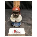 Black Americana salt and pepper shaker
