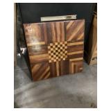 Checkerboard table top