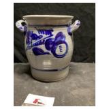 Stoneware croc pantry jar