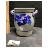 Stoneware crock pantry jar