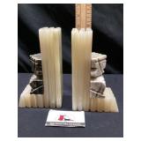 Onyx Aztec book ends