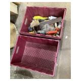 Totes of miscellaneous
