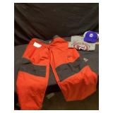 Stihl leg protection for chainsaws users size