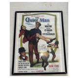 The Quiet Man framed poster