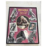 Framed Irish McCalla poster 401/500