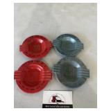 Metal advertising ash trays