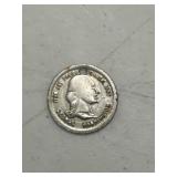 George Washington metal pendant