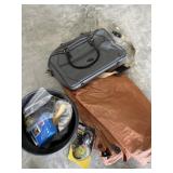 Tarp, travel bag, misc
