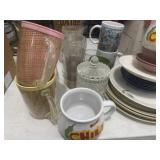 Plates and misc cups