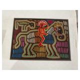 Vintage Kuna Mola Folk Art