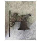 Cast iron horse bell