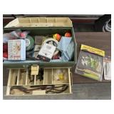 Plano tackle box with misc tackle