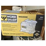 Work shop wood tool sharpener