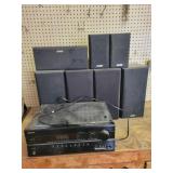Kenwood speakers & onkyo receiver