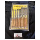 6piece wood chisel set