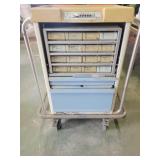 Rolling Cart with misc hardware