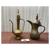 Brass Tea Pots