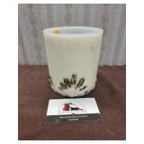 Victorian Era Milk Glass Vase