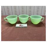 Fire King Jadeite Mugs