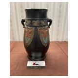 Art Deco Japanese Tokanabe Ware Vase