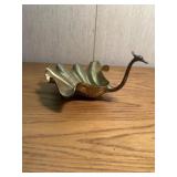 Brass swan