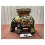 Royal Satsuma Elephant Plant Stand