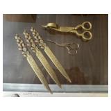 Wick trimmers and letter openers