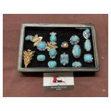 Rings Possibly Turquoise