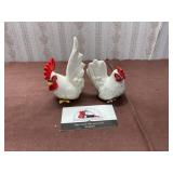 Victoria Chicken Salt and Pepper Shakers
