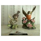 Ceramic bird decor