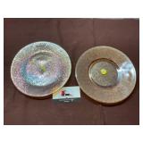 Carnival Glass Plates