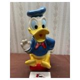 Walt Disney Play Pal Plastic Donald Duck Bank