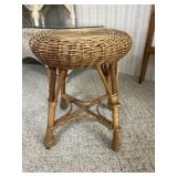Wicker Plant Stand