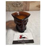 Amber glass colonialGlass