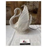 Swan  TV lamp planter