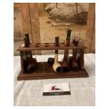 Pipe stand and pipes