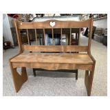 Lightweight Wood Bench