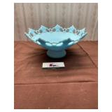 Westmoreland Blue Satin Glass Bowl
