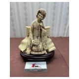Ivory Tone Composite Japanese Style Figure